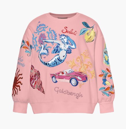 Mikina Goldbergh Seraphina Sweater Rosa