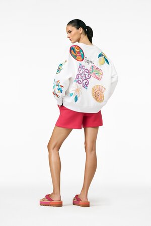 Mikina Goldbergh Seraphina Sweater White