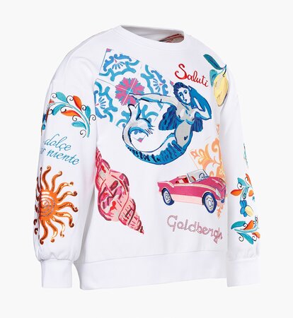 Mikina Goldbergh Seraphina Sweater White