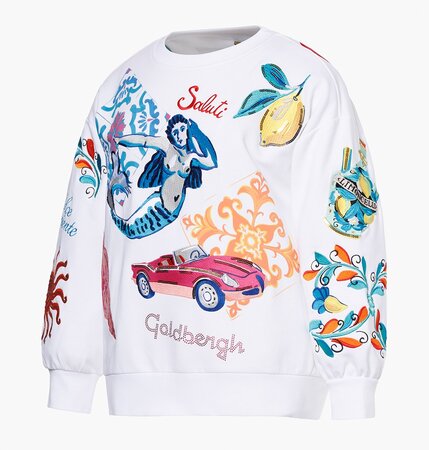 Mikina Goldbergh Seraphina Sweater White