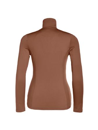Mikina Goldbergh Serena Ski Pully Dark Brown