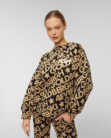 Mikina Goldbergh Star Sweater Forever Gold