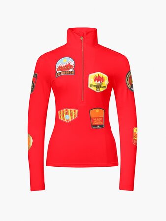 Mikina Goldbergh Triumph Ski Pully Flame