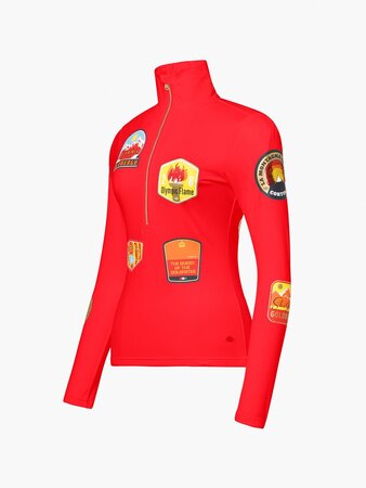 Mikina Goldbergh Triumph Ski Pully Flame