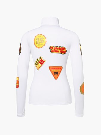 Mikina Goldbergh Triumph Ski Pully White