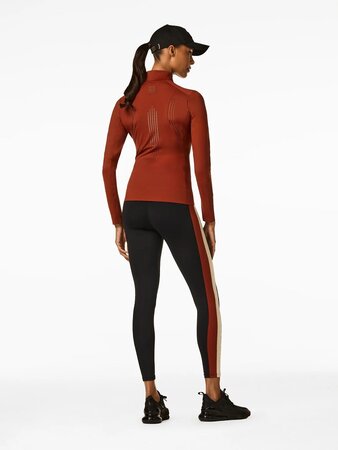 Mikina Goldbergh Veronique Zip Jacket Bronze Brown Mikina Goldbergh Veronique Zip Jacket Bronze Brown