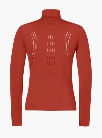 Mikina Goldbergh Veronique Zip Jacket Bronze Brown Mikina Goldbergh Veronique Zip Jacket Bronze Brown