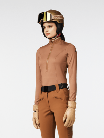 Mikina Goldbergh Ski Diane Pully Mocha