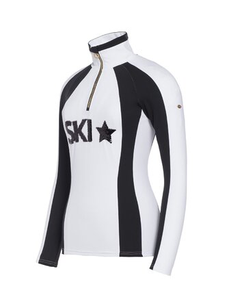 Mikina Goldbergh Davos Pully Black/White