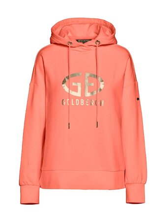 Mikina Goldbergh Harvard Hoodie L/S Salmon