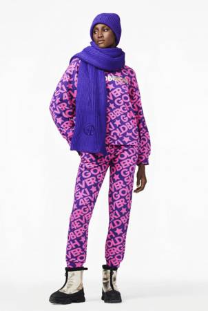 Mikina Goldbergh Star Sweater Forever Purple