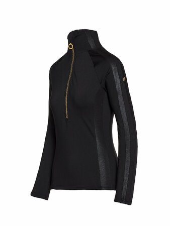 Mikina Goldbergh Glow Ski Pully Black
