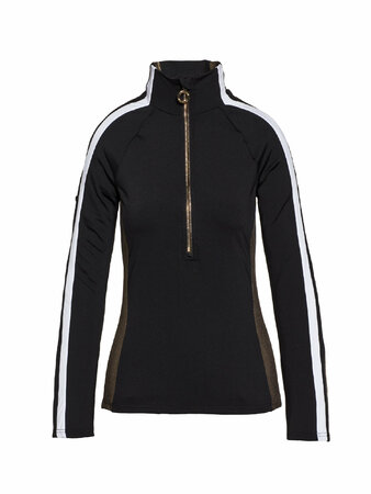 Mikina Goldbergh Glow Ski Pully Gold