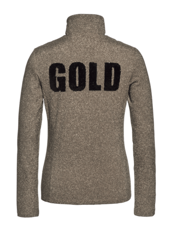 Mikina Goldbergh SPARKLE Ladies Knitted Pully Gold
