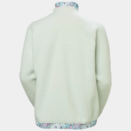 Mikina Helly Hansen W Imperial Pile Snap Seafoam Oslo Aop