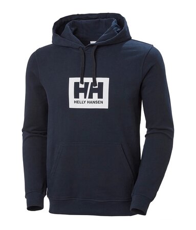 Pánska mikina Helly Hansen Box Hoodie Navy