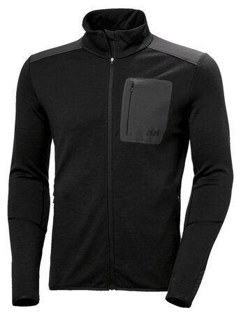 Mikina Helly Hansen Lifa Merino Midlayer Black Mikina Helly Hansen Lifa Merino Midlayer Black
