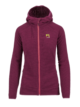 Dámska mikina Karpos Roccheta W Hoodie Fleece Rasberry R