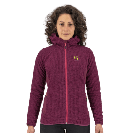 Dámska mikina Karpos Roccheta W Hoodie Fleece Rasberry R