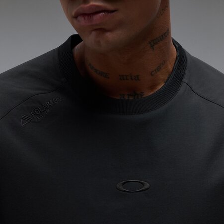 Mikina Oakley Bowls Alpha Crewneck Blackout