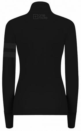 Mikina One more Turtleneck With Halfzip Iride/Black/Black