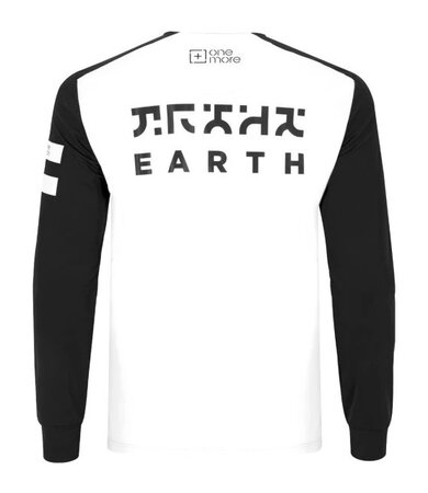 Mikina One more Microfleece T-Neckhalf Zip - Explorer White/Black/Black 