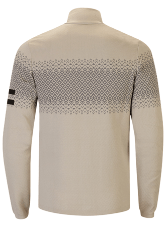 Mikina One More Sweater Full Zip Sandalo/Black