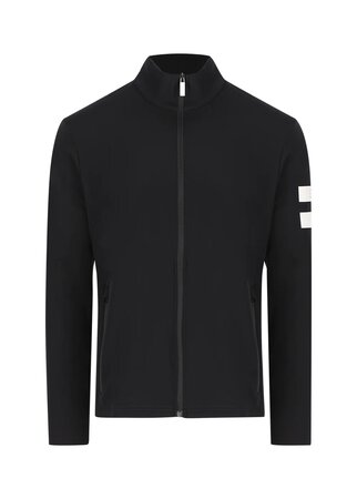 Mikina One More Tech-Sweater Black/Black/White Mikina One More Tech-Sweater Black/Black/White