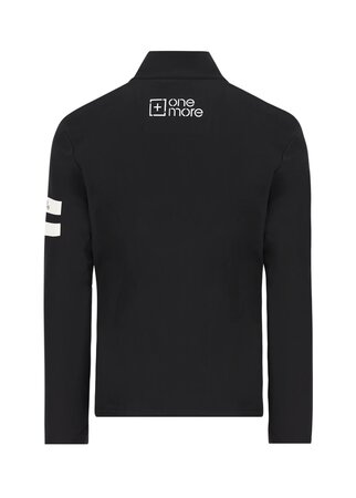 Mikina One More Tech-Sweater Black/Black/White Mikina One More Tech-Sweater Black/Black/White