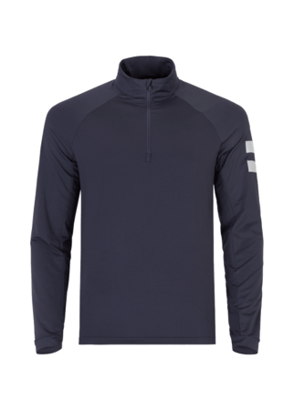 Mikina One more Turtleneck with half zip Marinaio/Marinaio/Silver