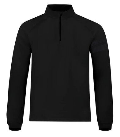 Mikina One more Turtleneck With Half Zip Black/Black/Black Mikina One more Turtleneck With Half Zip Black/Black/Black