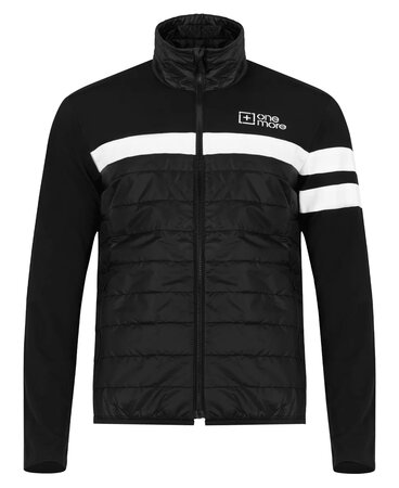 Mikina One more Ultralight Padded Tech-Sweater Black/Black/White Mikina One more Ultralight Padded Tech-Sweater Black/Black/White