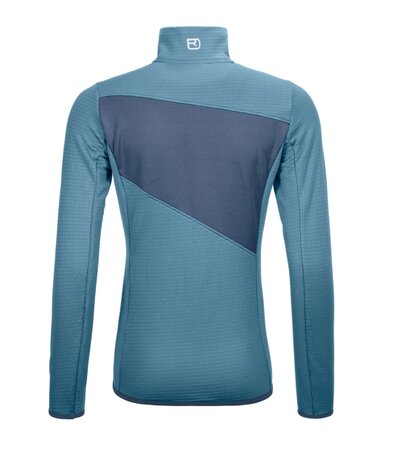 Dámska mikina Ortovox Fleece Grid Jacket W Light Blue