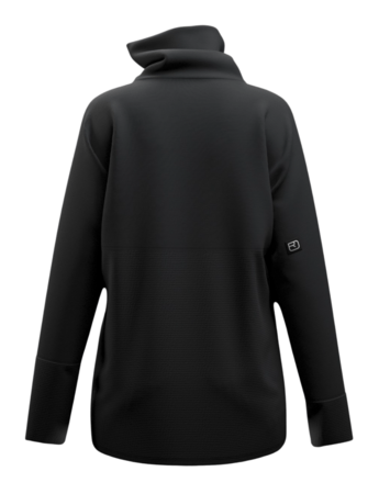Mikina Ortovox Fleece Cord Longsleeve W Black Raven