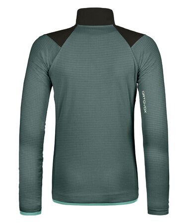 Mikina Ortovox Fleece Grid Jacket W Dark Arctic Grey