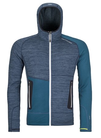 Mikina Ortovox Fleece Light Hoody Deep Ocean Blend