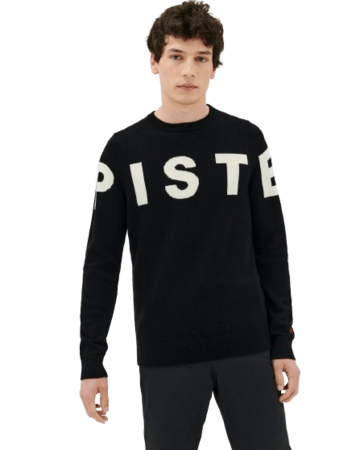 Pánsky sveter Perfect Moment Piste Merino Wool Sweater Black Pánsky sveter Perfect Moment Piste Merino Wool Sweater Black