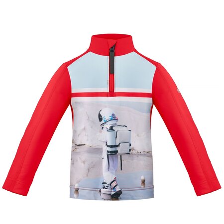 Mikina Poivre Blanc Base Layer Shirt Screen Scarlet Red