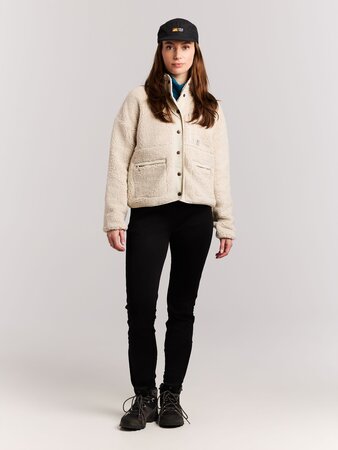 Mikina Protest PRTLux Fullzip Kit Offwhite