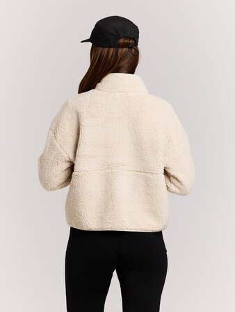 Mikina Protest PRTLux Fullzip Kit Offwhite