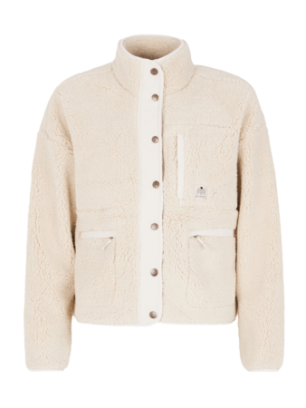 Mikina Protest PRTLux Fullzip Kit Offwhite