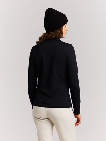 Mikina Protest PRTSavoy 1/4 Zip True Black