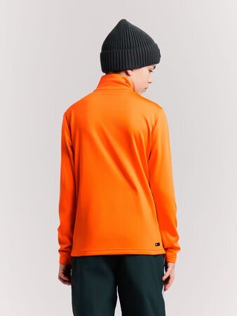 Mikina Protest REWillowy JR 1/4 Zip Cayenne Orange