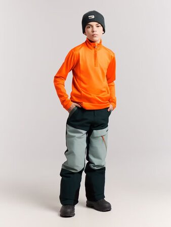 Mikina Protest REWillowy JR 1/4 Zip Cayenne Orange