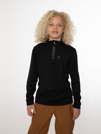 Mikina Protest REWillowy JR 1/4 Zip True Black