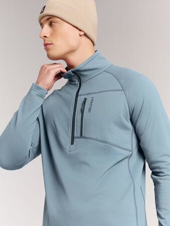 Mikina Protest PRTRekody 1/4 Zip Stone Blue