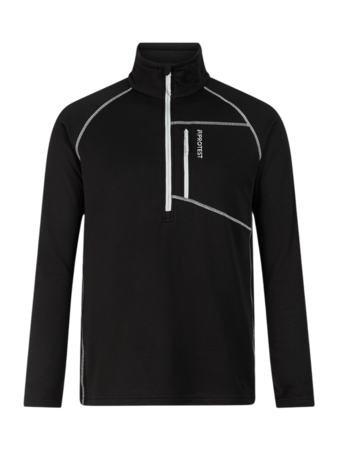 Mikina Protest PRTRekody 1/4 Zip True Black