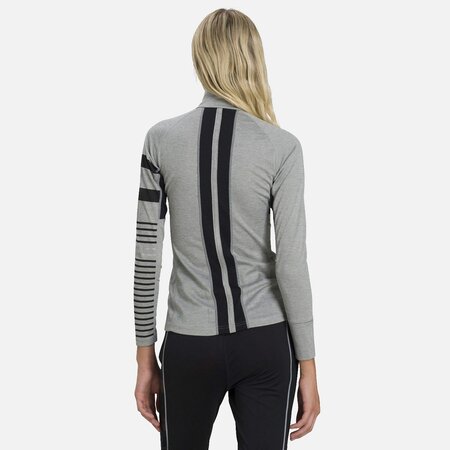Mikina Rossignol W Poursuite 1/2 Heather Grey