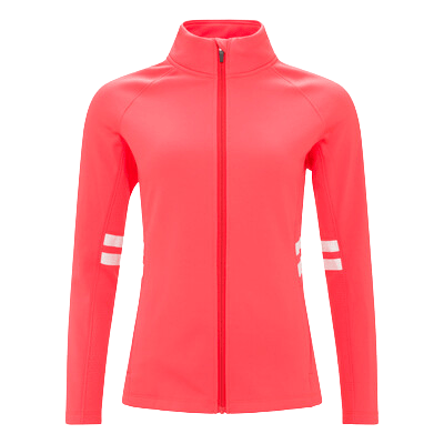 Dámska mikina Rossignol Hero W Classique Clim Neon Red