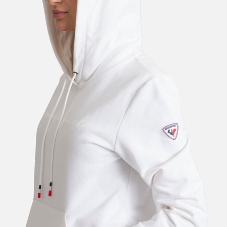 Mikina Rossignol W Logo Sweat Hood White